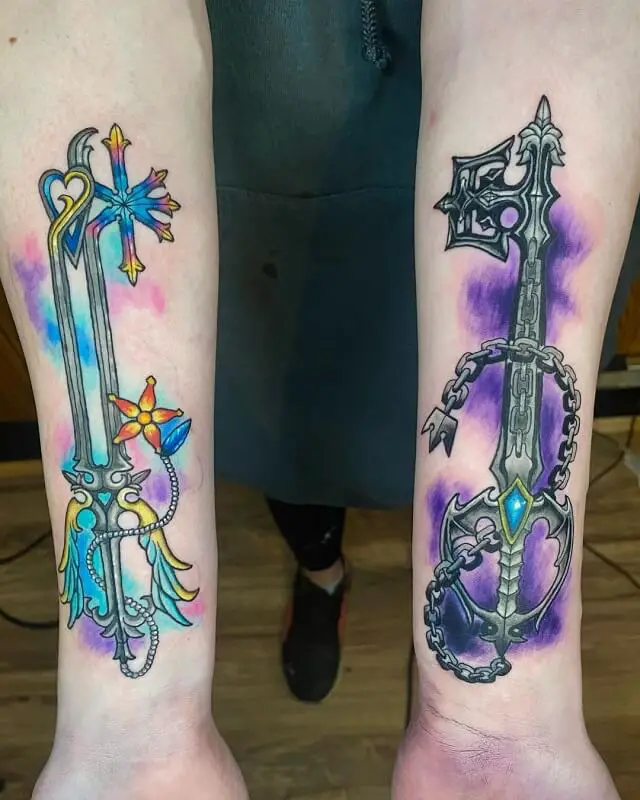 Kingdom Hearts Tattoo by Stephanie Holt on Dribbble