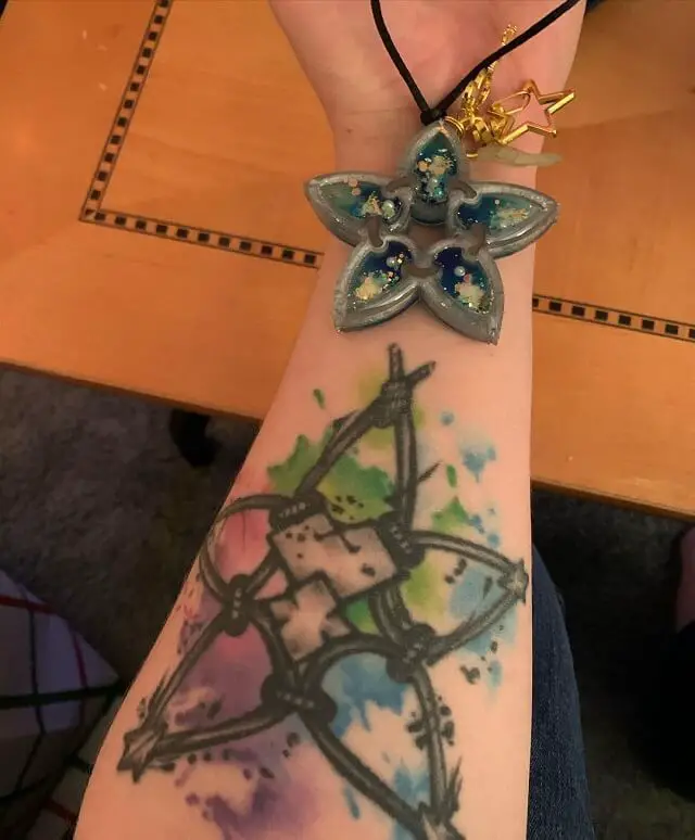 kingdom hearts keyblade tattoo