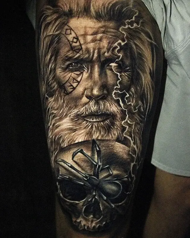 knot tattoo odin