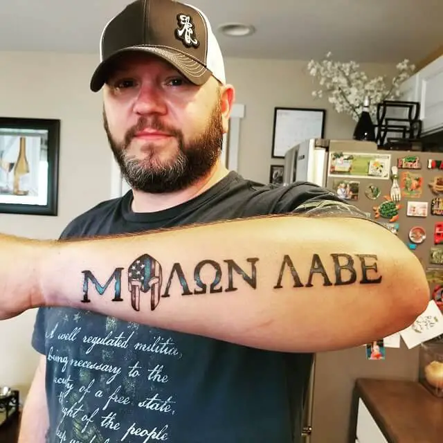meaning and molon labe 