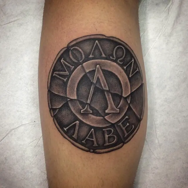 Top more than 70 tattoo molon labe latest  incdgdbentre