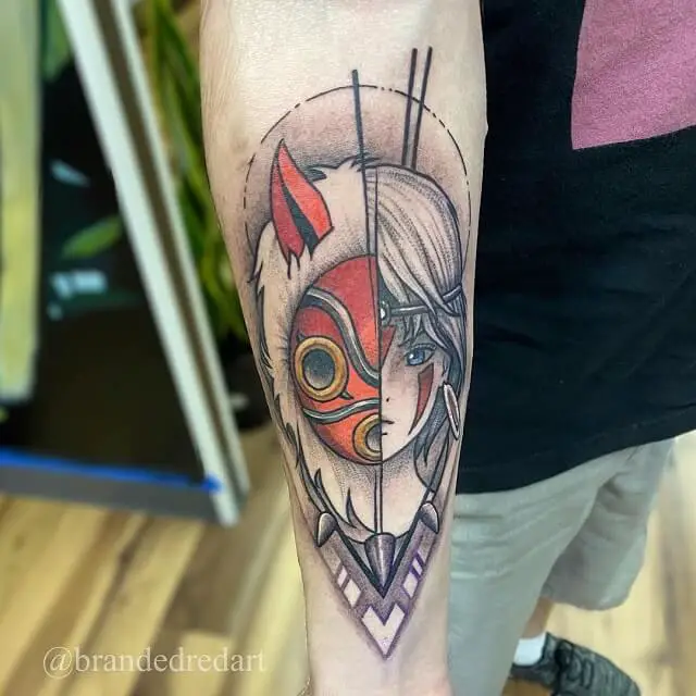 mononoke tattoo san