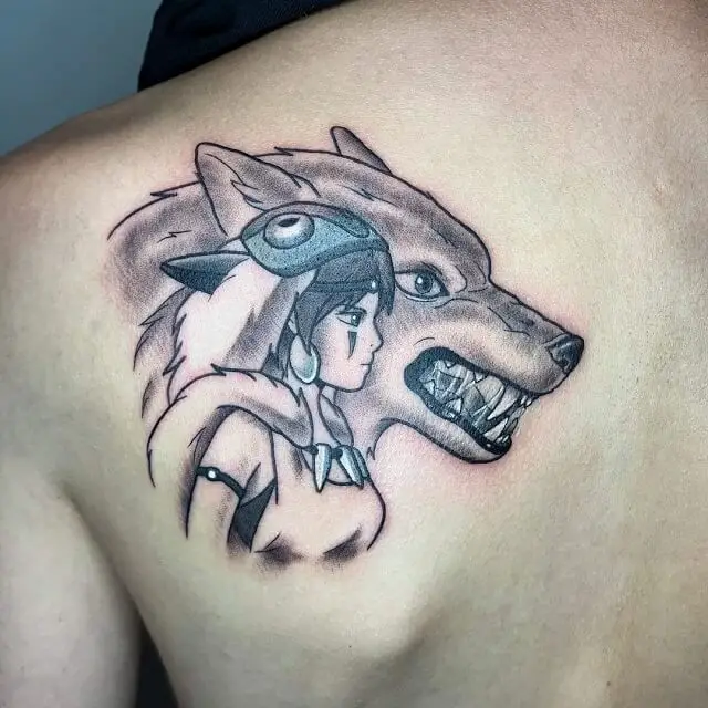 mononoke wolf