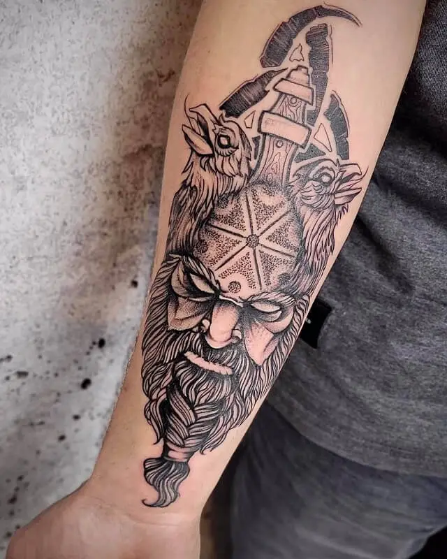  odin tattoo knot