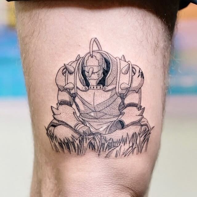 ouroboros fullmetal alchemist tattoo 