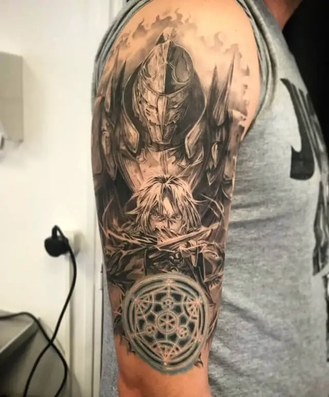 Father FMA homunculus fma fmabrotherhood fullmetalalchemist  fullmetalalchemistbrotherhood tattoo dotworktattoo dothework  Instagram