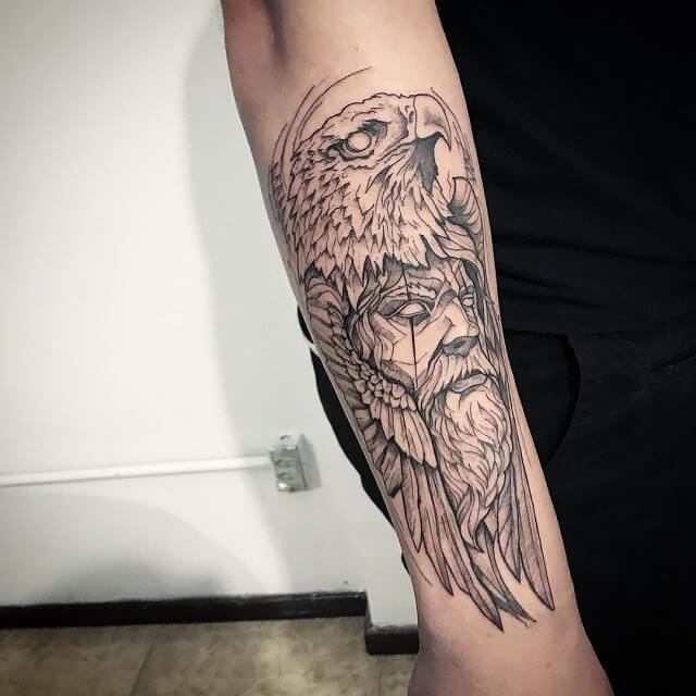 symbol tattoo odin