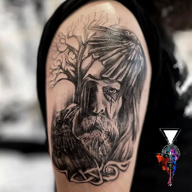 symbol tattoo odin's