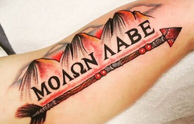 Molon Labe Tattoos