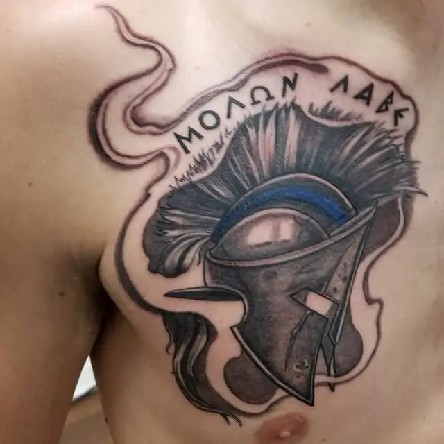 tattoo molon labe meaning 