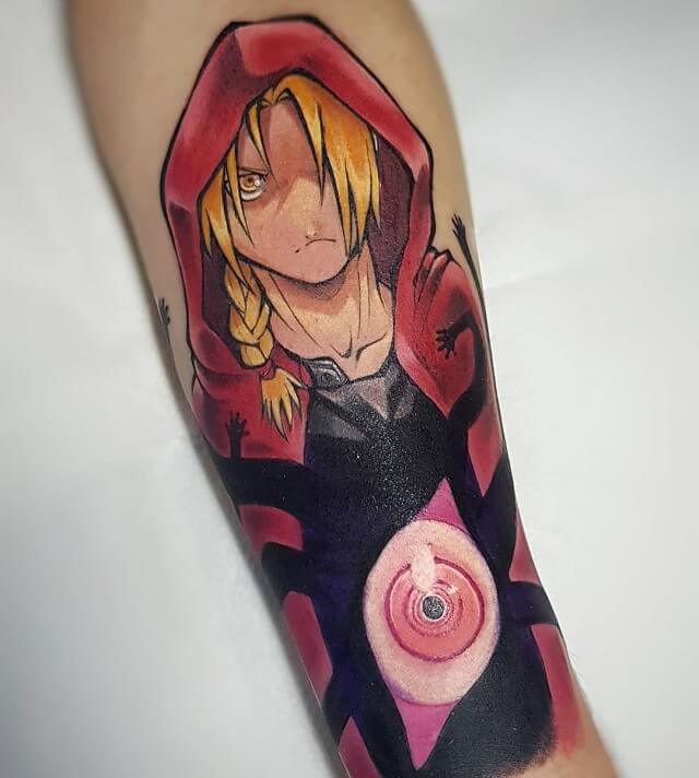 tattoo scar fullmetal