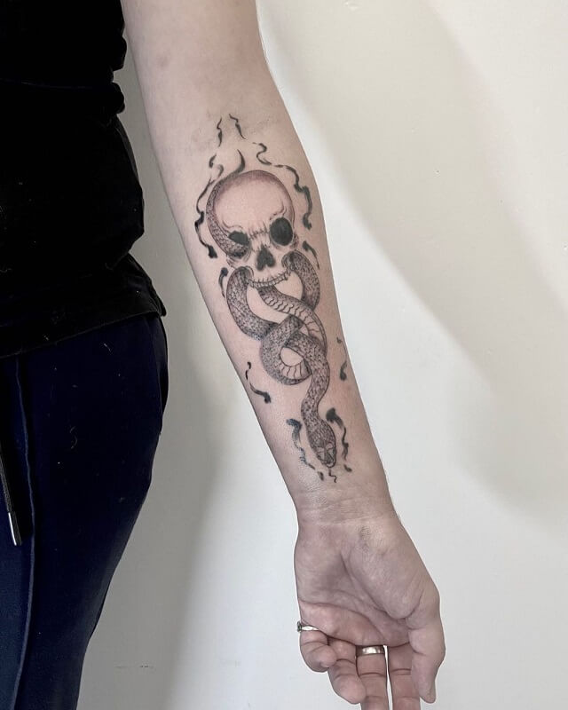  voldemort tattoo dark mark