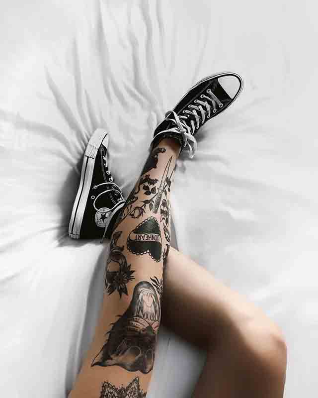 Aesthetic Tattoos  Patchwork Tattoos  YouTube