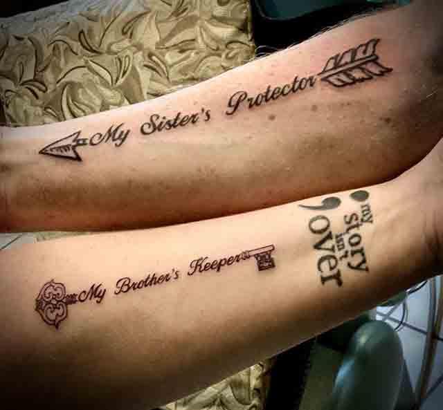 20 BrotherSister Tattoos That Show Major Sibling Love  CafeMomcom