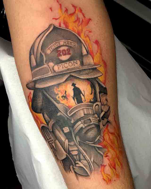 Firefighter Tattoo by McRDesign on DeviantArt