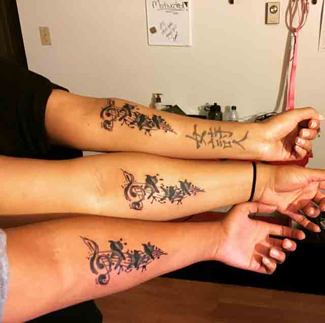 280 Matching Sibling Tattoos For Brothers  Sisters 2023 Meaningful  Symbols  Designs