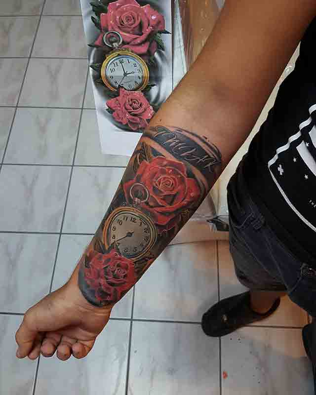 rose-pocket-watch-tattoo