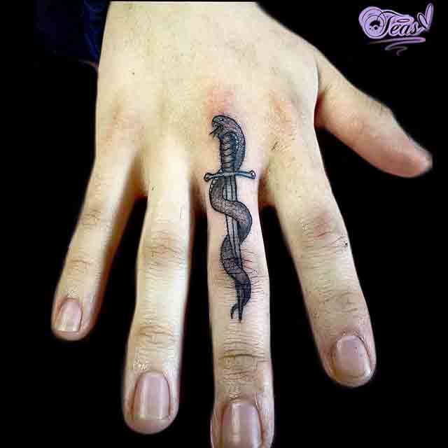 Simply Inked Mythical Sword Temporary Tattoo