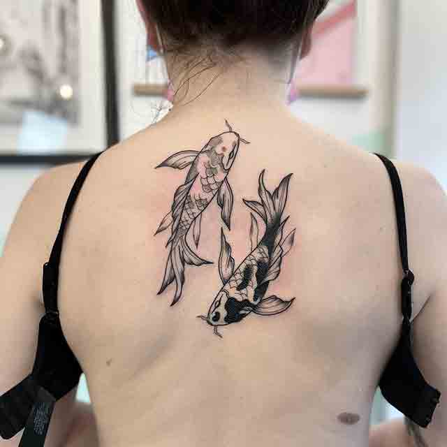 Koi Carp 34 sleeve tattoo