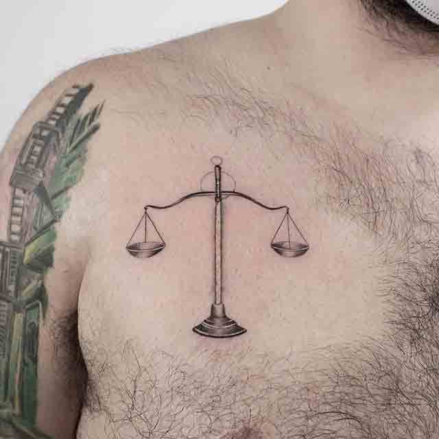 male libra tattoos