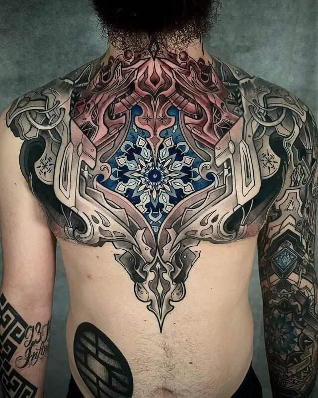 full chest tattoos