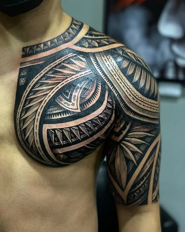 pharaoh chest tattoos