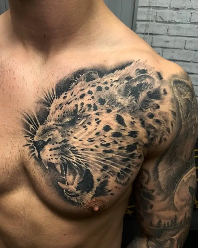 left chest tattoos