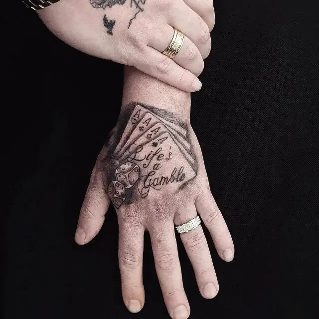 left hand tattoos