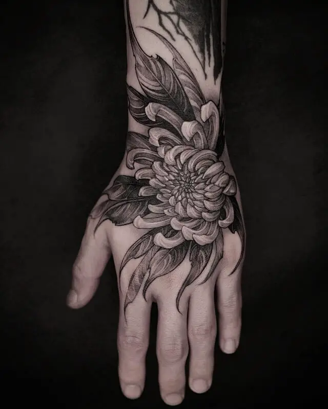 left hand tattoos