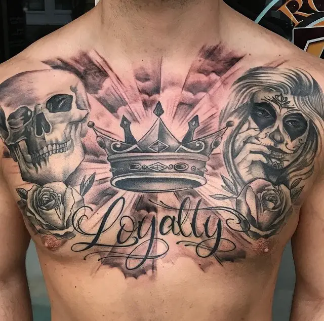  loyalty chest tattoos