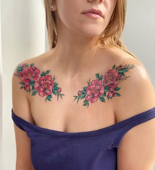 60 beautiful chest tattoos for women