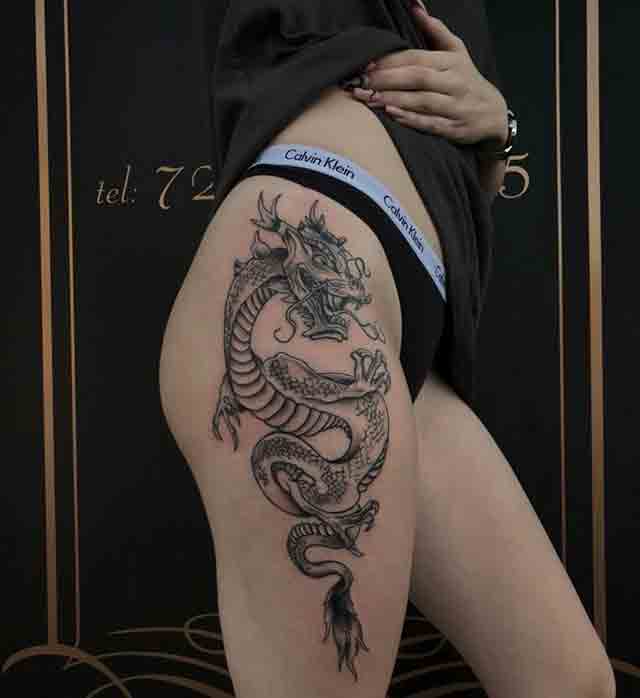 Dragon-Leg-Tattoo-(3)