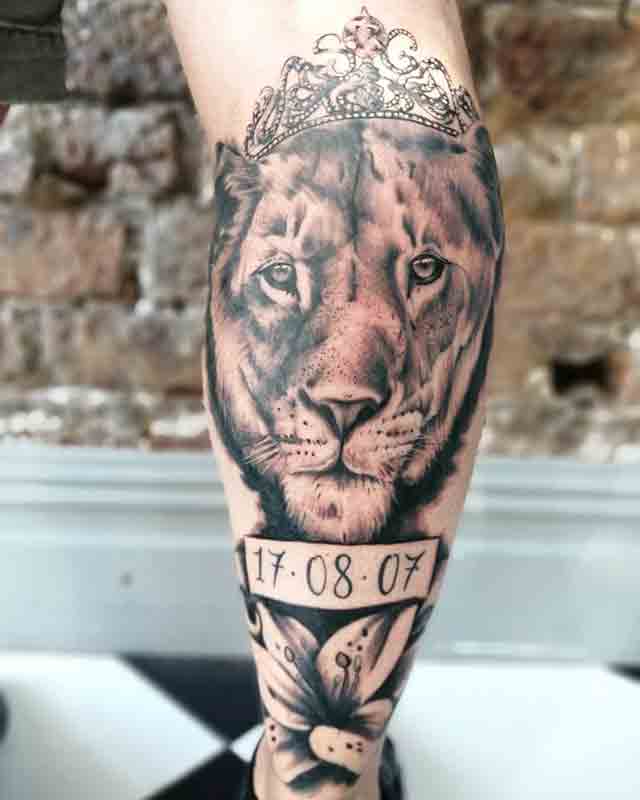 Lion-Leg-Tattoo-(3)