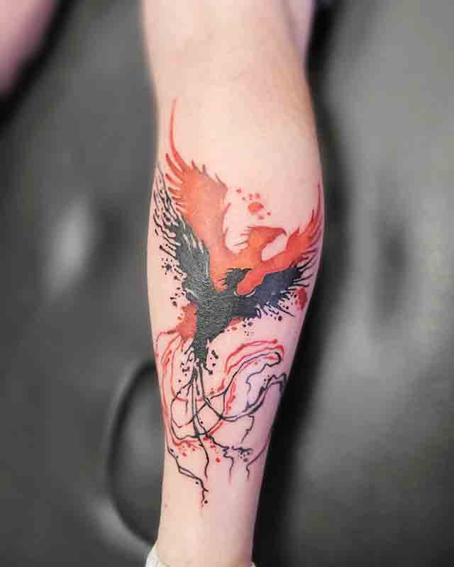 Phoenix-Leg-Tattoo-(3)