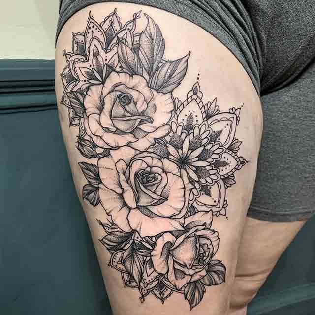 Rose-Thigh-Tattoos-(1)