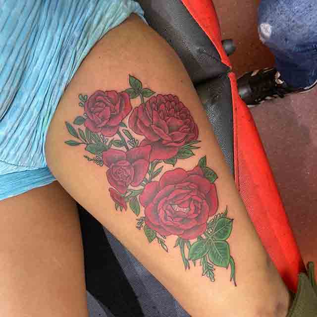 Rose-Thigh-Tattoos-(3)