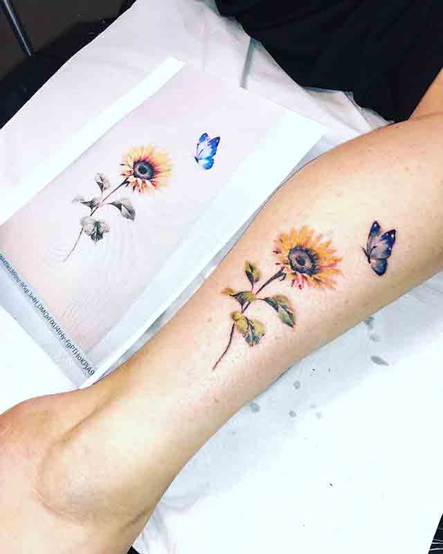 Sunflower-Leg-Tattoo-(2)