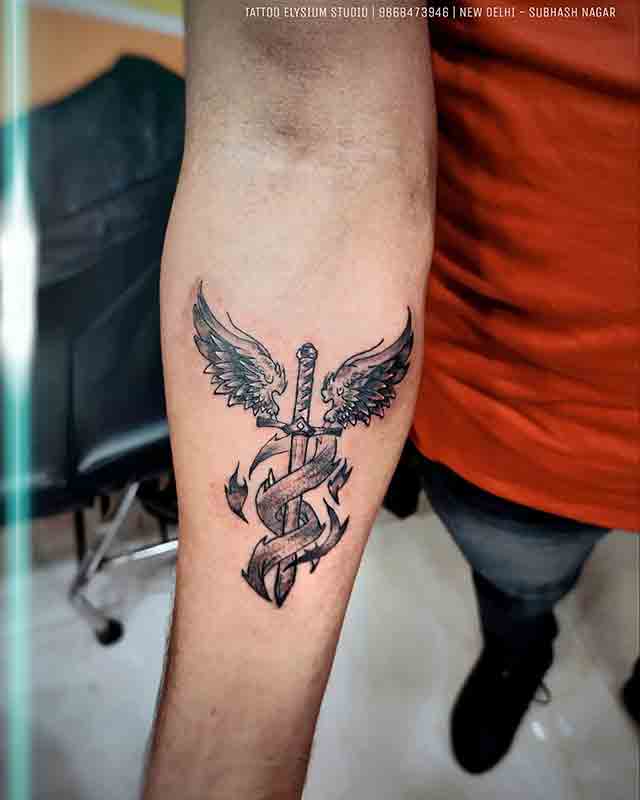 Angel-Wing-Forearm-Tattoo-(1)