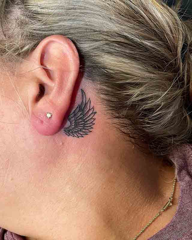 Angel-Wing-Tattoo-Behind-Ear-(2)