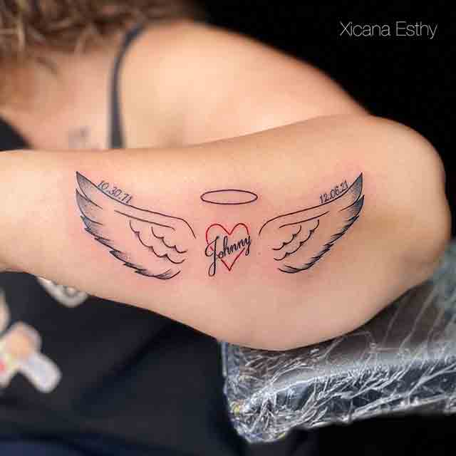 rip wing tattoo designs