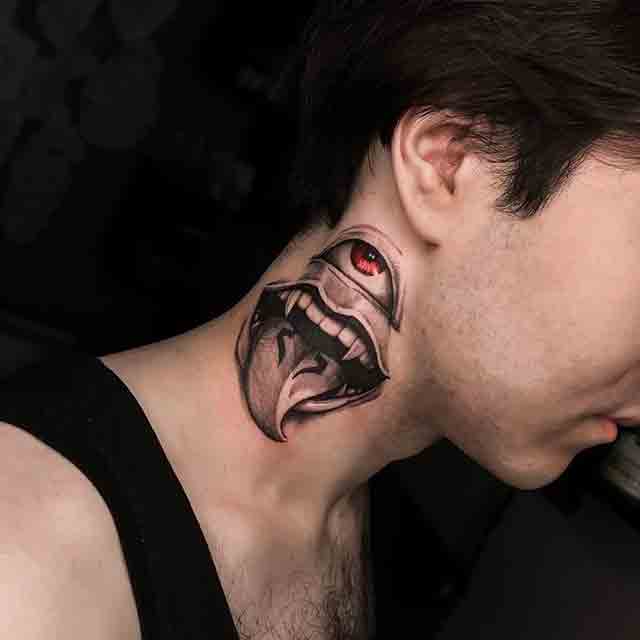 Share 142+ anime neck tattoo ideas awesomeenglish.edu.vn