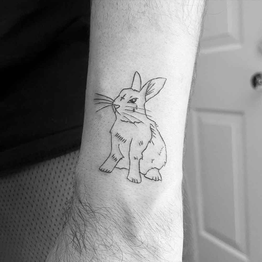 Asian Rabbit Tattoo 3