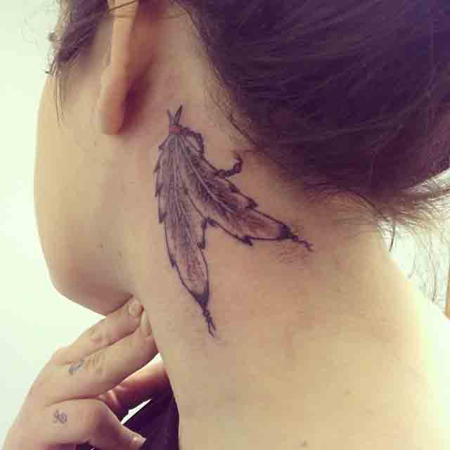 Behind-The-Ear-Feather-Tattoo-(1)