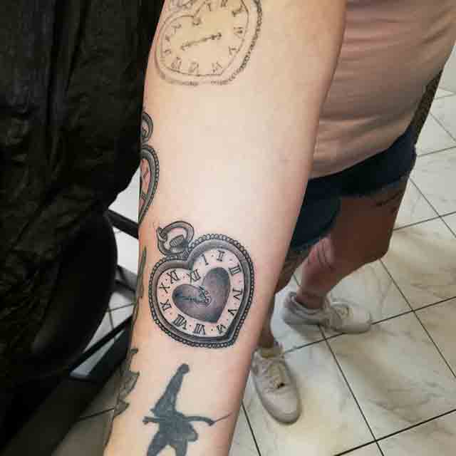 20 Wonderful Birth Clock Tattoo Design Ideas  EntertainmentMesh