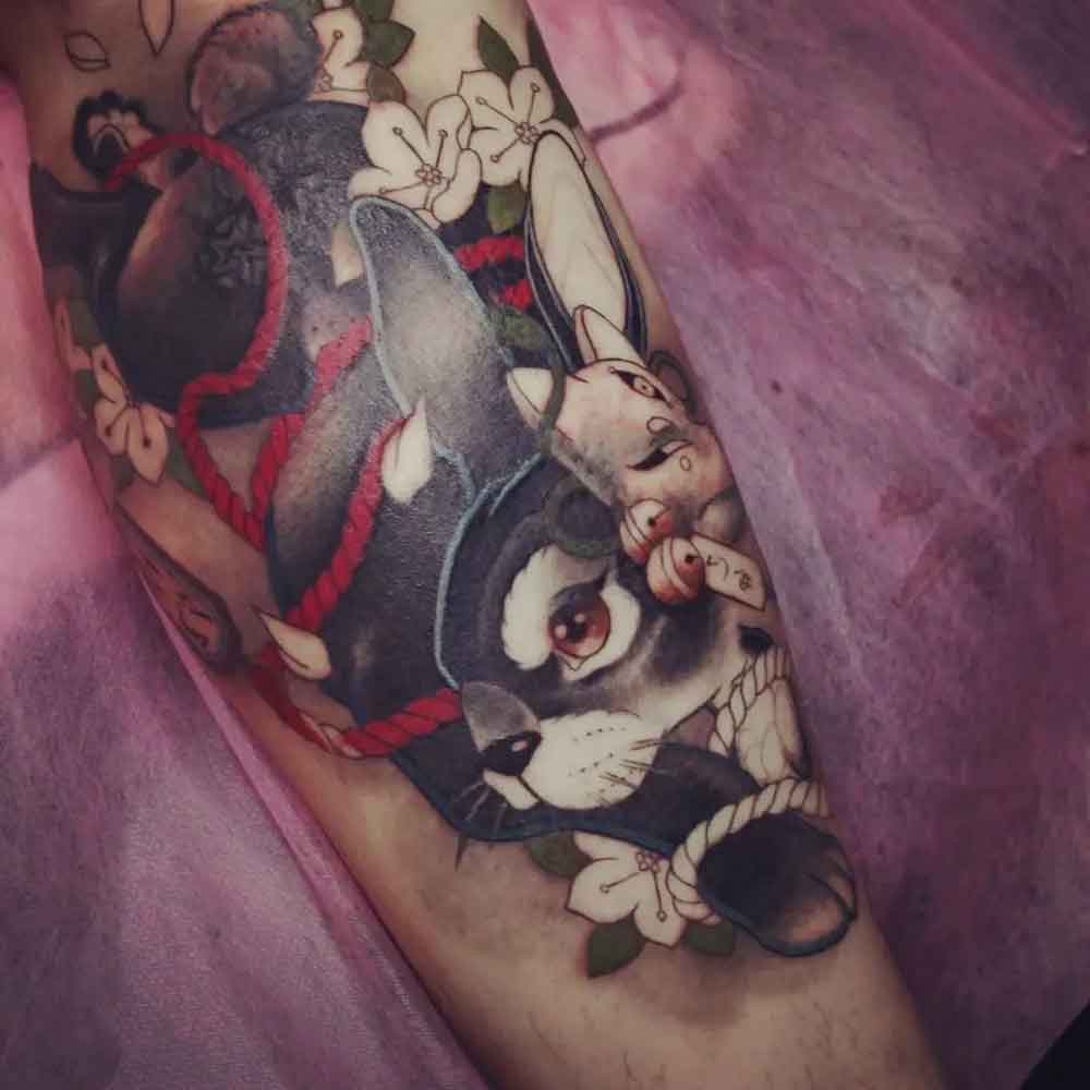 Black Rabbit Tattoo 2