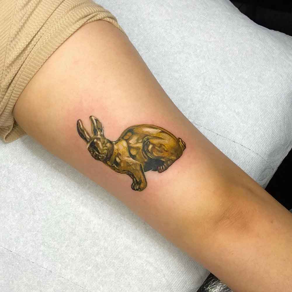 Brass Rabbit Tattoo 2