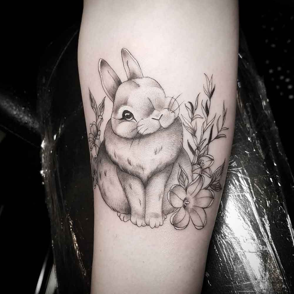 Bunny Rabbit Tattoo 2