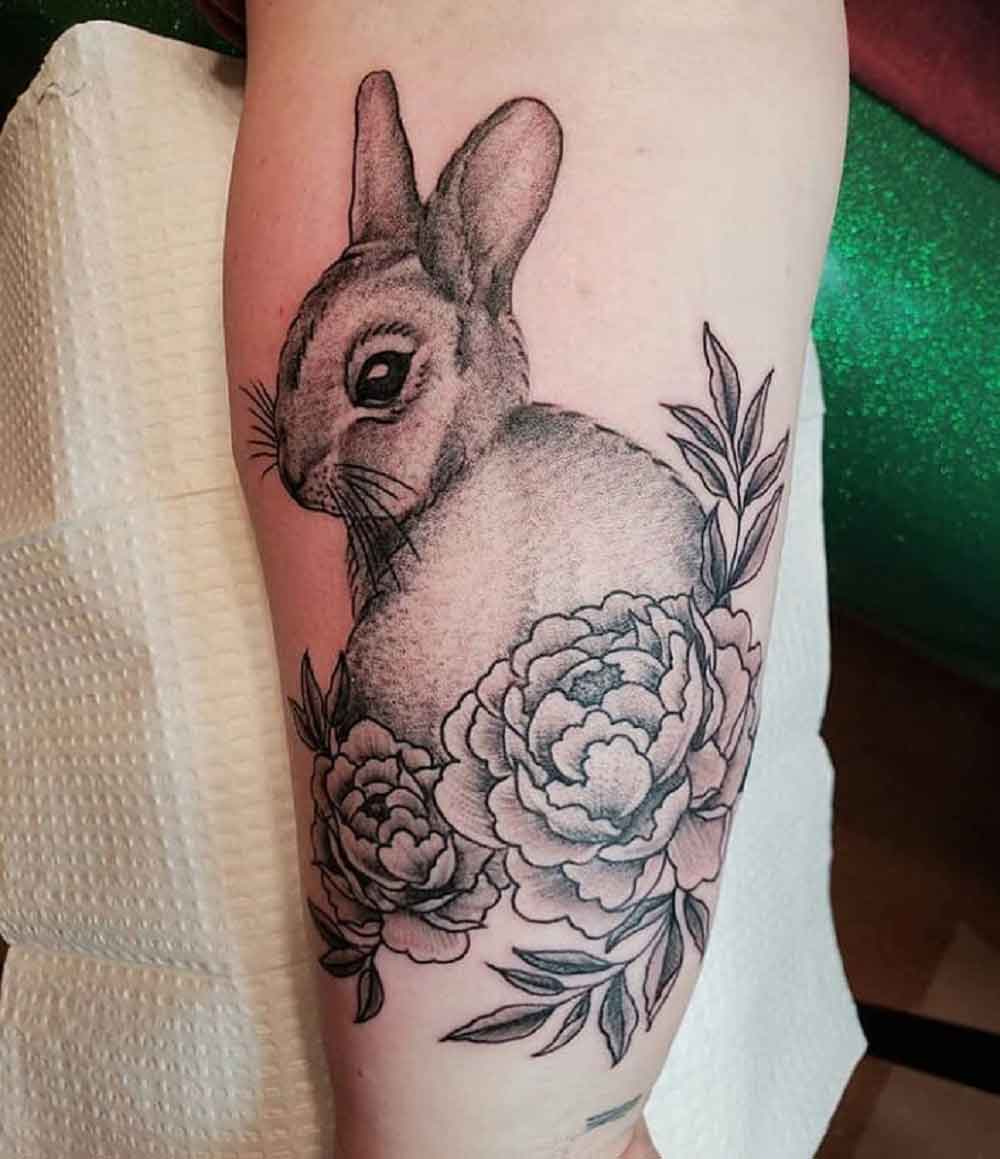 Bunny Rabbit Tattoo 3