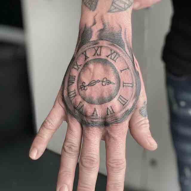 Unisex 6hrs Clock Tattoo