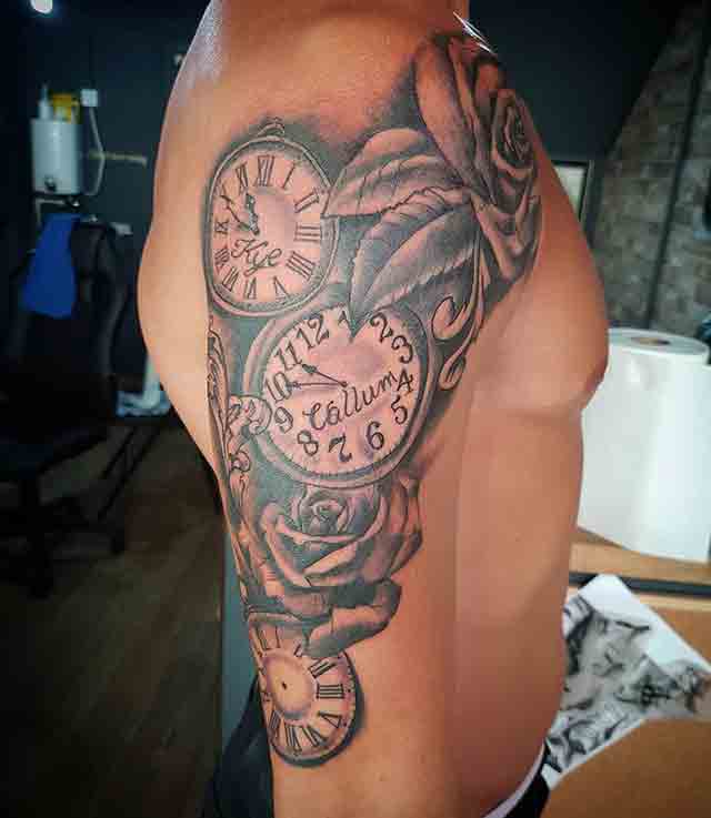 Clock-Sleeve-tattoo-(1)